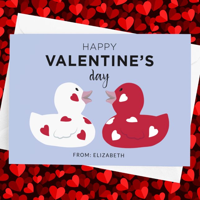 Canards HEUREUSES SAINTES-VALENTIN en caoutchouc (Créateur téléchargé)