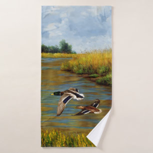 Canards-Majards Survolant L'Étang
