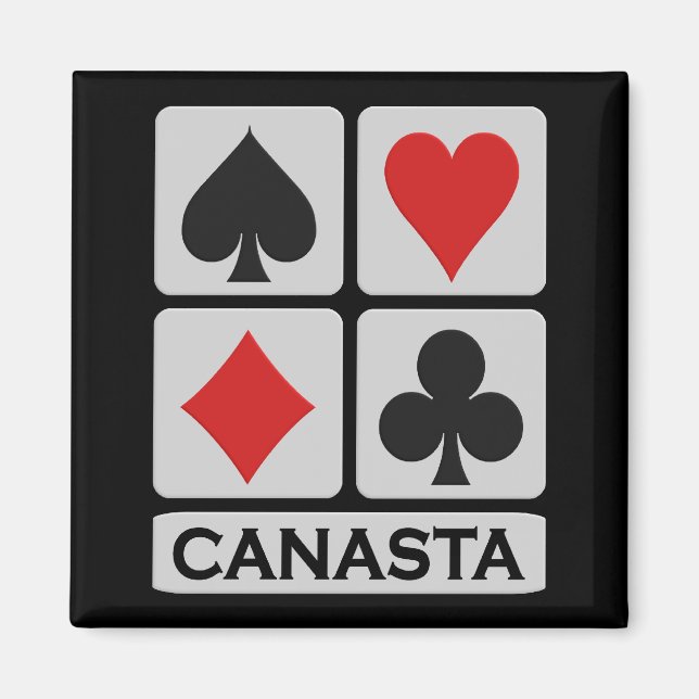 Canasta magnet (Devant)