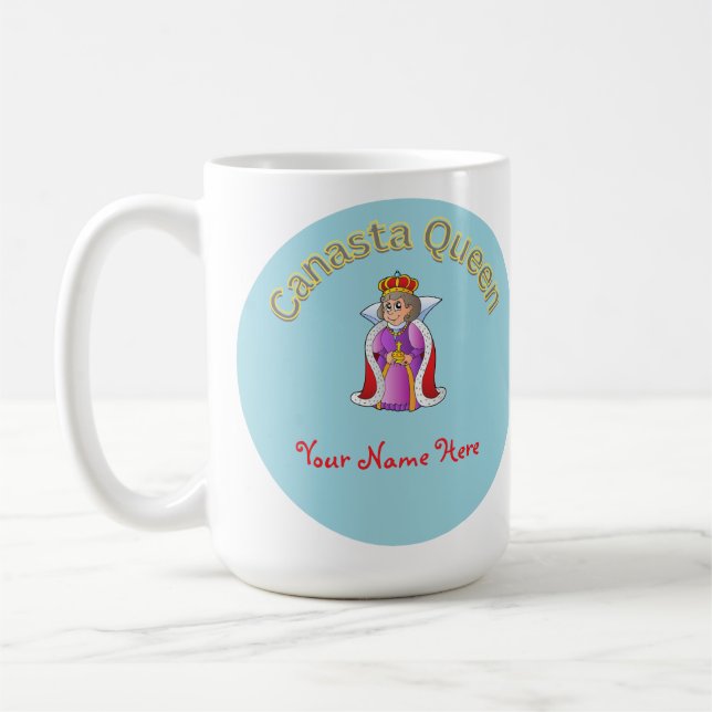 Canasta Queen Mug (Gauche)