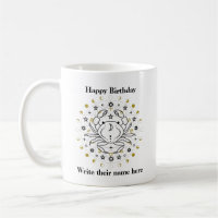 Cancer Astrologie Anniversaire Mug 21 juin-22 juil