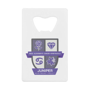Cancer Birthday Crest™ pour le 22-30 juin