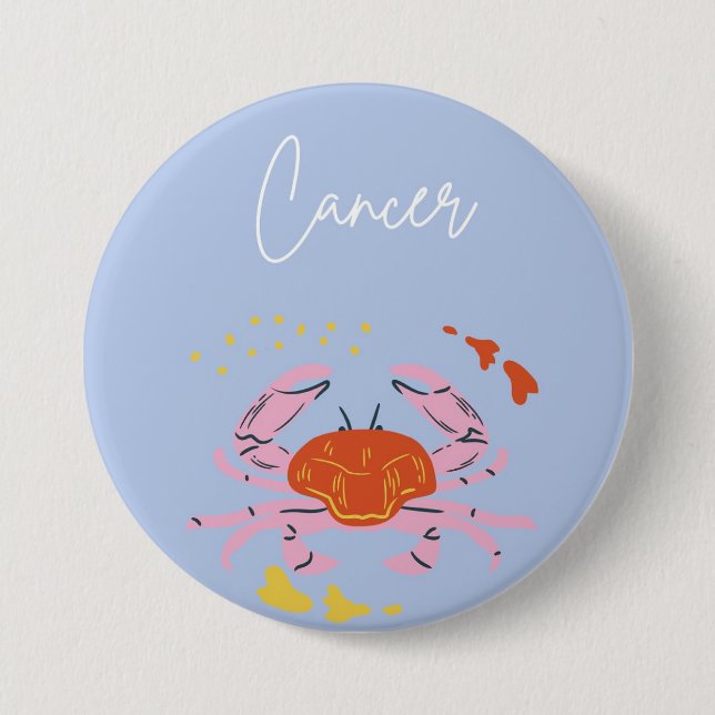 Cancer button badge  (Devant)
