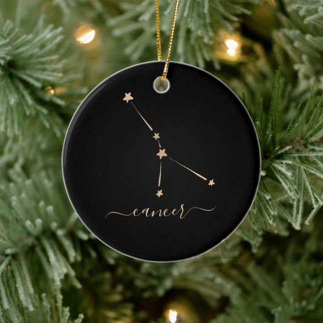 Cancer Constellation Ornement céramique (Arbre)