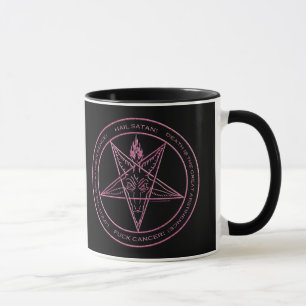CANCER DE F*CK ! Tasse de Baphomet