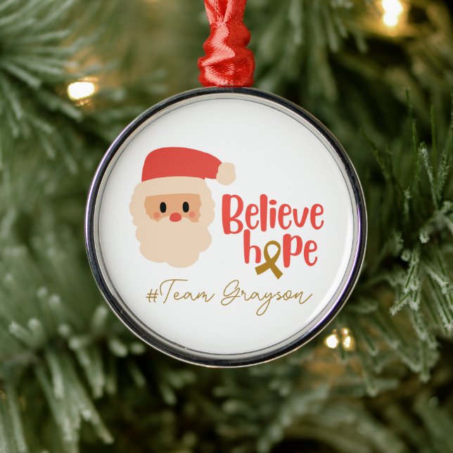 cancer de l'enfance Noël Custom Ornements (Arbre)