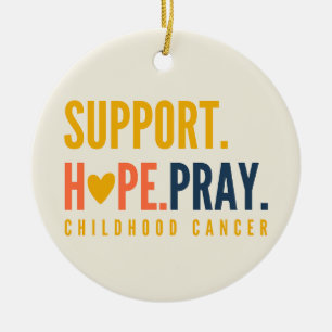 cancer de l'enfance soutien espoir prière Ornement
