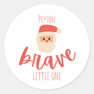 cancer de l'enfance Stickers personnalisés de Noël