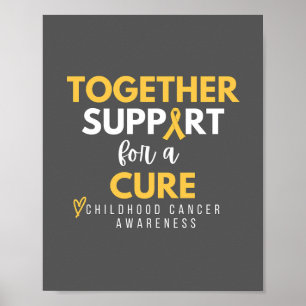 cancer de l'enfance.support.cure. Poster et impres