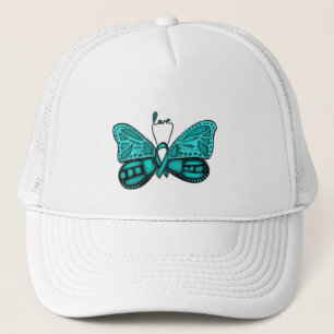 Cancer de l'ovaire turquoise soeur casquette