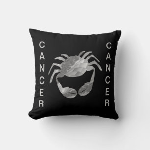Cancer du crabe Zodiac American Mojo Coussin