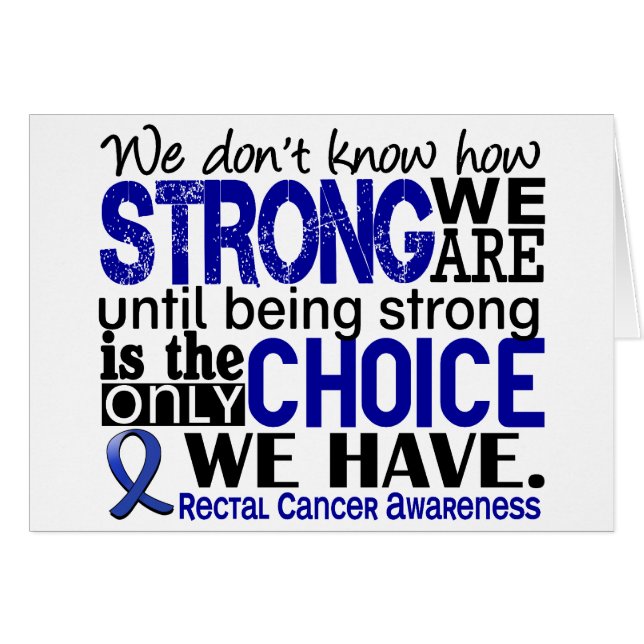 Cancer du rectum comme nous forts sommes (Devant horizontal)