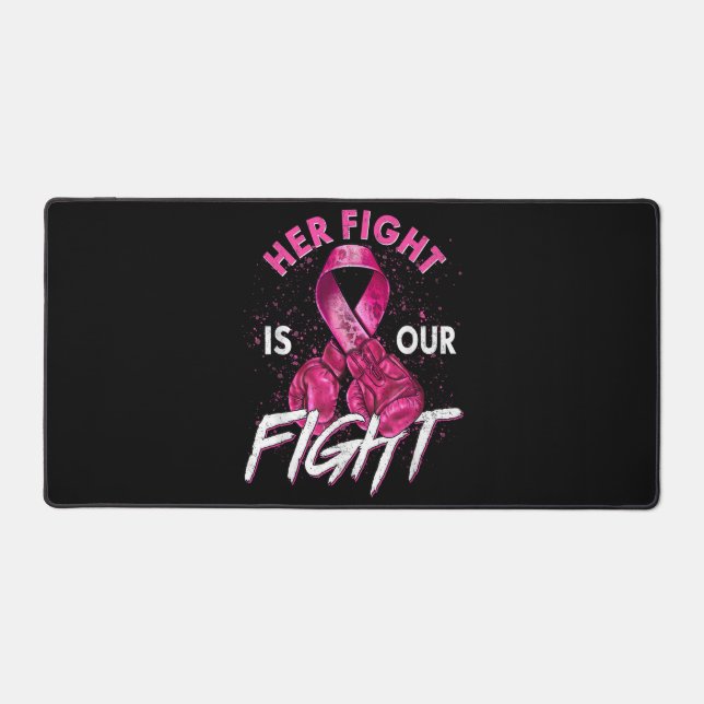 Cancer du sein Son combat est notre combat Cancer  (Recto)
