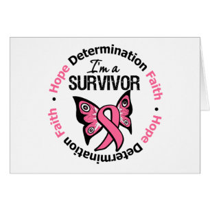 Cancer du sein Survivant Espère Détermination Foi
