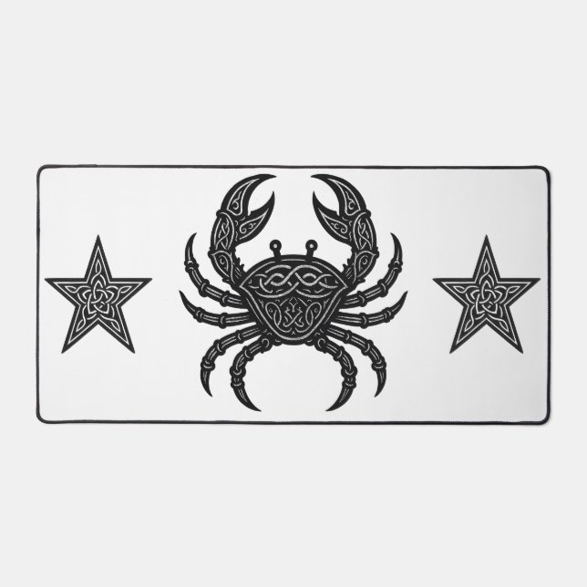 Cancer — Encre Hantée Zodiaque Crabe (Recto)