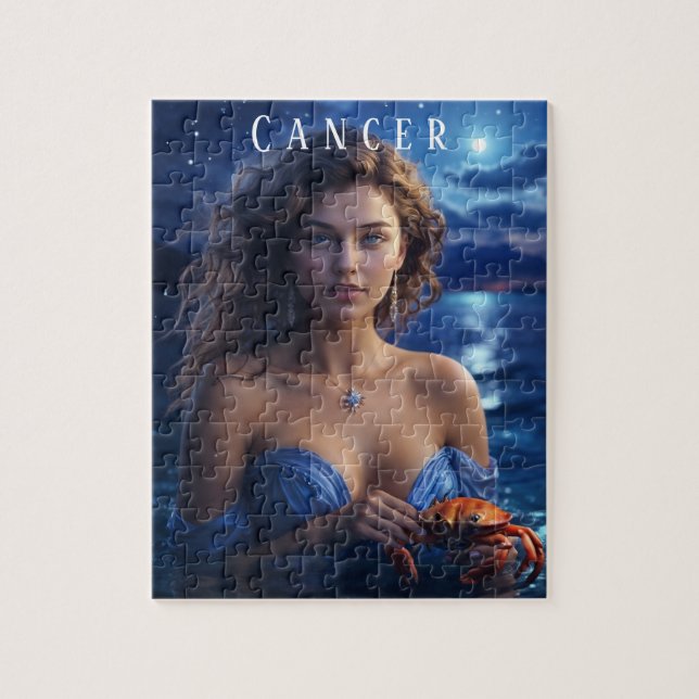 Cancer Femme Jigasw Puzzle (Vertical)