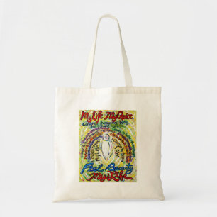 Cancer Poem Blanc Angel Sac fourre-tout d'art
