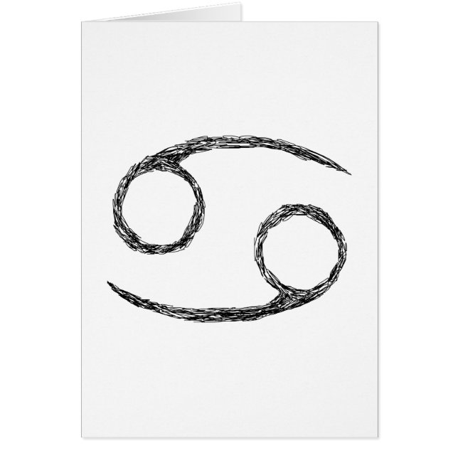 Cancer. Signe d'astrologie de zodiaque (Devant)