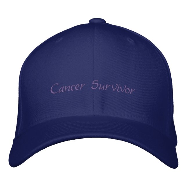 Cancer Survivor Casquette brodé (Devant)