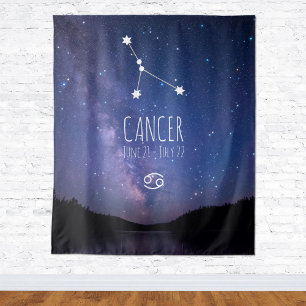 Cancer   Tapisserie d'Astrologie Personnalisée