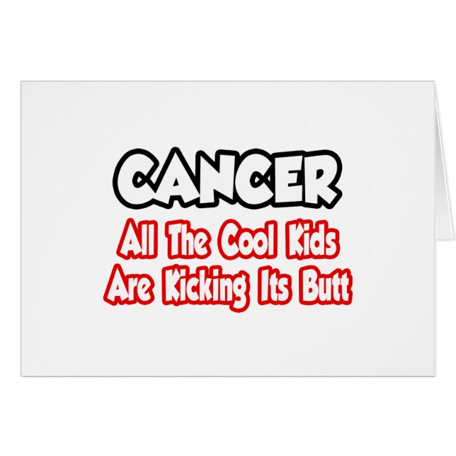 Cancer...Tous Les Enfants Cool Tirent Le Bout
