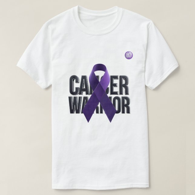 Cancer Warrior T-Shirt (Design devant)