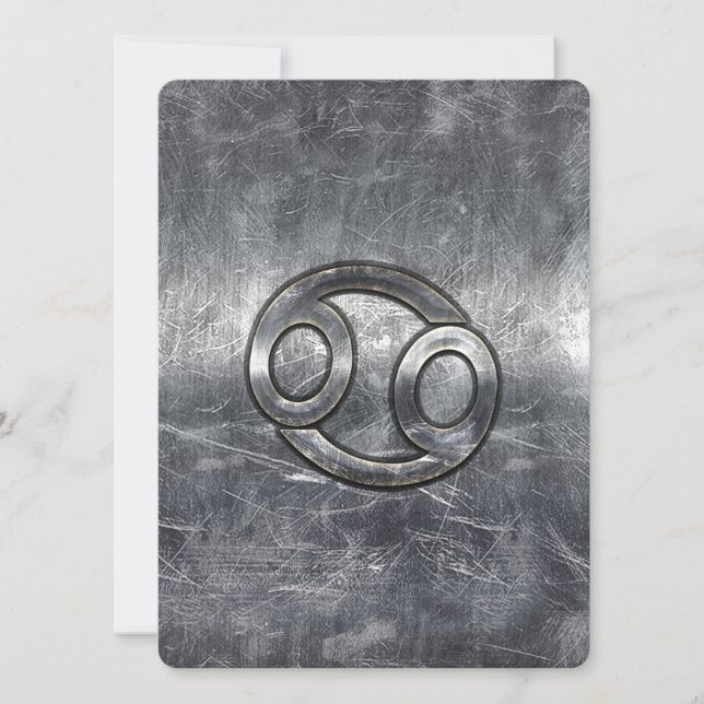 Cancer Zodiac Connexion de style industriel (Devant)