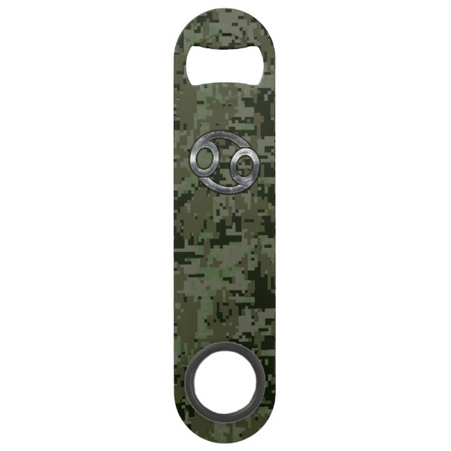 Cancer Zodiac Connexion Olive Green Camion numériq (Devant)