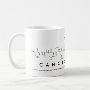 CancerChemist, expression peptide mug