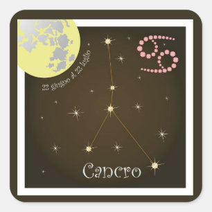 Cancro 22 giugno al 22 luglio autocollants