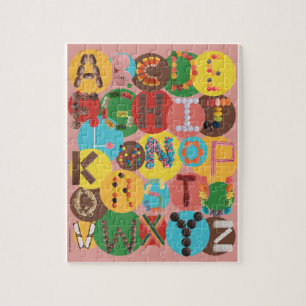 Candy Alphabet Puzzle - Apprenez les ABC