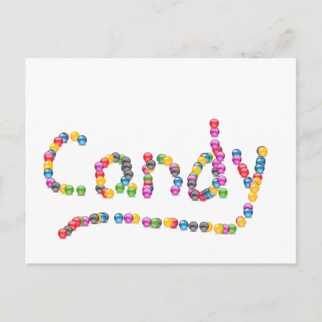 CANDY - carte postale (Devant)