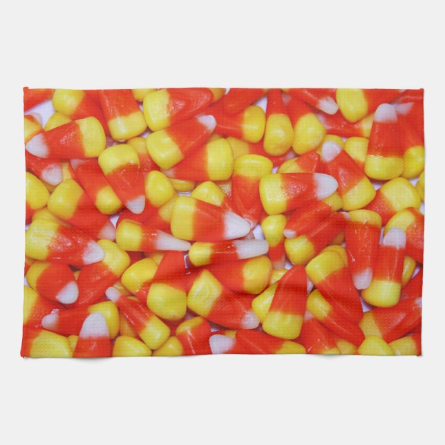 Candy Corn Serviettes de cuisine (Horizontal)