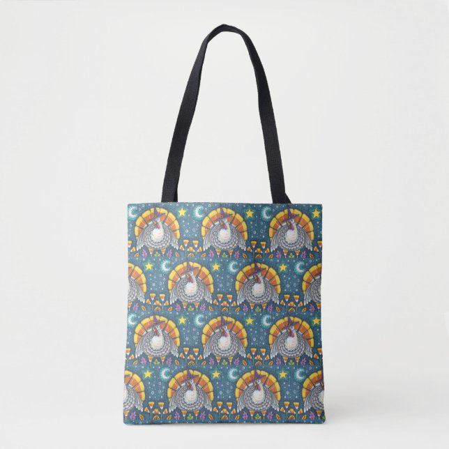 CANDY CORN TURQUIE MERCI SAC FOURRE-TOUT SHOULDER (Devant)