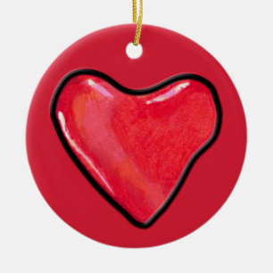 Candy Heart 1 Ornement