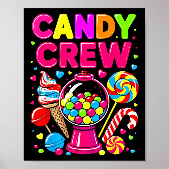 Candy Land Candy Décorations d'équipage Sweetie Ca (Devant)