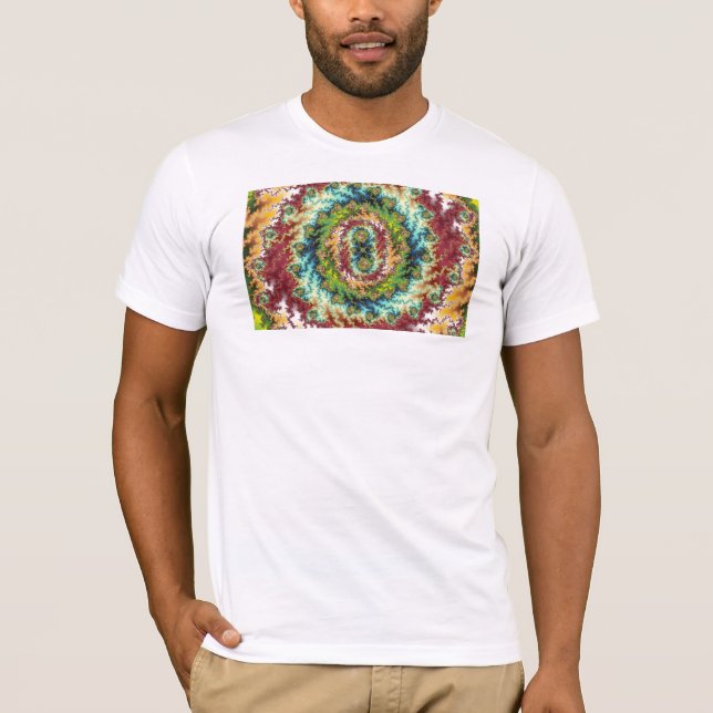 Candy Land - T-shirt fractal (Devant)