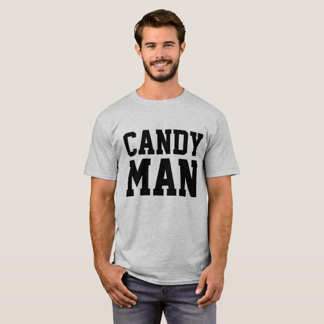 CANDY MAN, T-shirt Homme vintage (Devant entier)