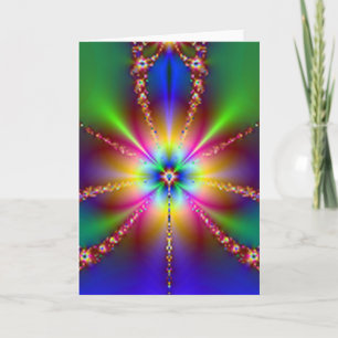 Candy Rainbow Blond Carte pour notes/papeterie