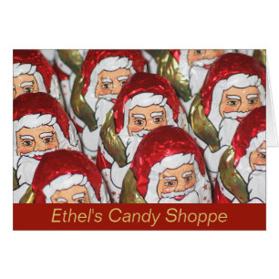 Candy Shop Carte de Noël