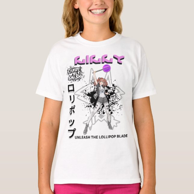 Candy Wolf Smash | LILLY T-Shirt (Devant)
