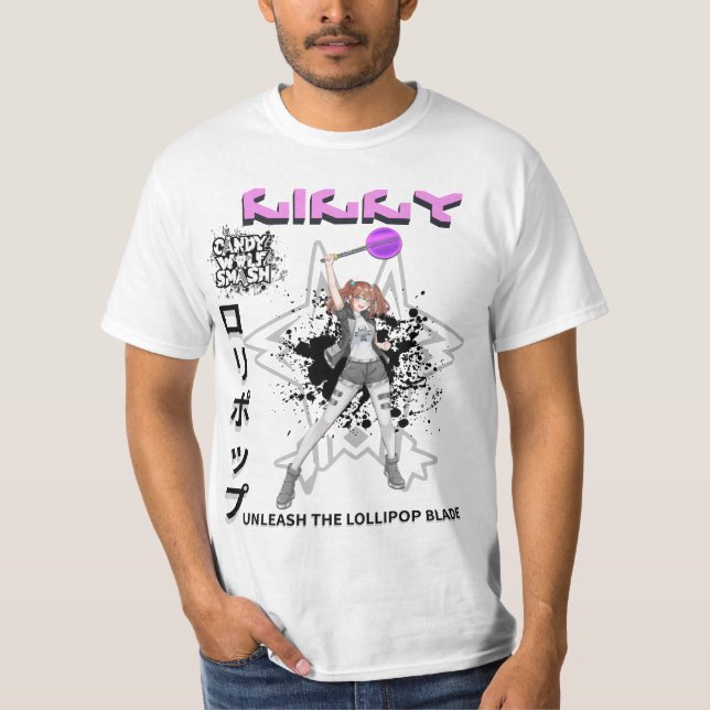 Candy Wolf Smash | LILLY T-Shirt (Devant)
