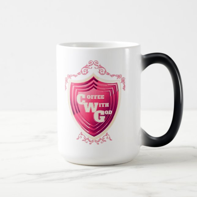 CandyAppple café avec Dieu Design Morph Mug (Droite)