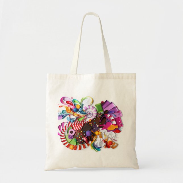 CandyCrush a inspiré le sac fourre-tout (Devant)