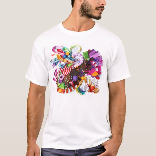 CandyCrush a inspiré le T-shirt (Devant)