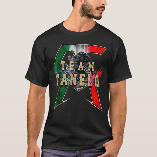 Canelos Funny Saul Alvarez Boxer T-Shirt  (Devant)