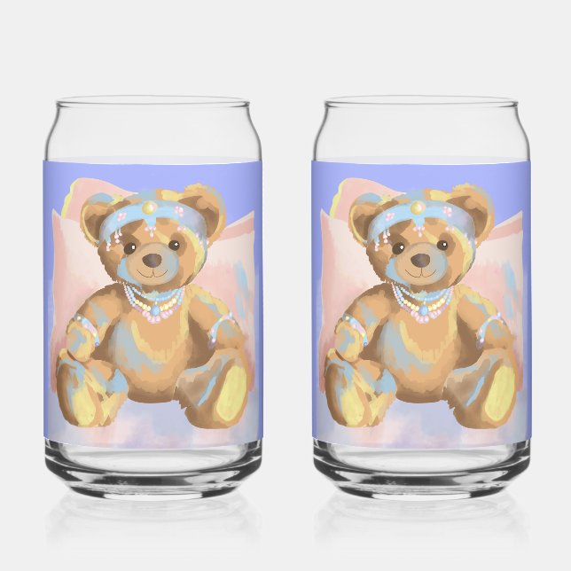 Canette Bijoux Teddy Soda Verre (Recto)
