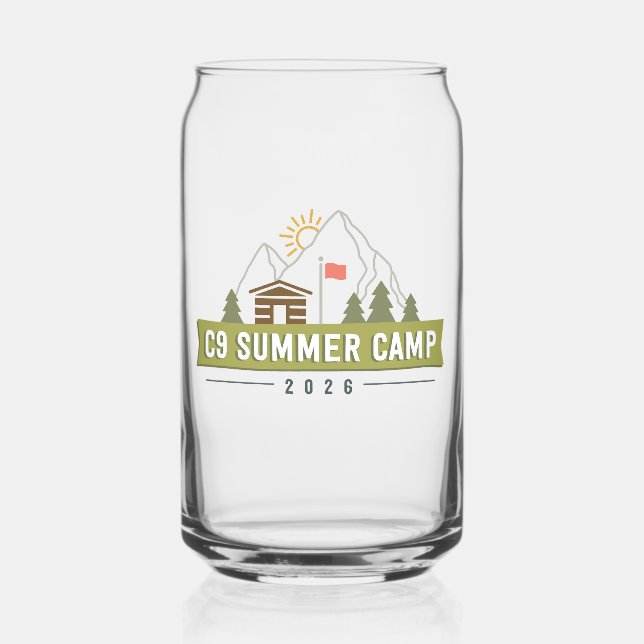 Canette Bouteille en verre avec logo 2026 (Recto)