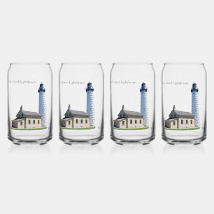 Canette Cana Island Lighthouse peut verre