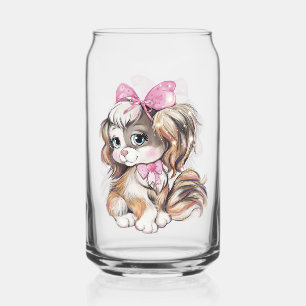 Canette Chiot Peut Verre